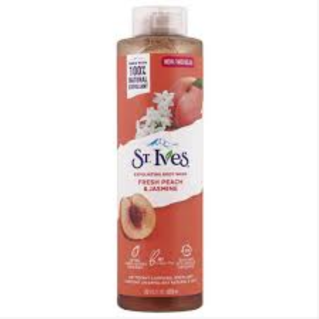 ST IVES BODY WASH FRESH PEACH N JASMINE 650ML